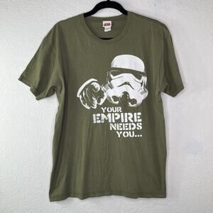 Star Wars Graphic Tee "Your Empire Needs You" Size L, green, Star Wars Fans
